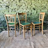 Set of 3 bistro chairs