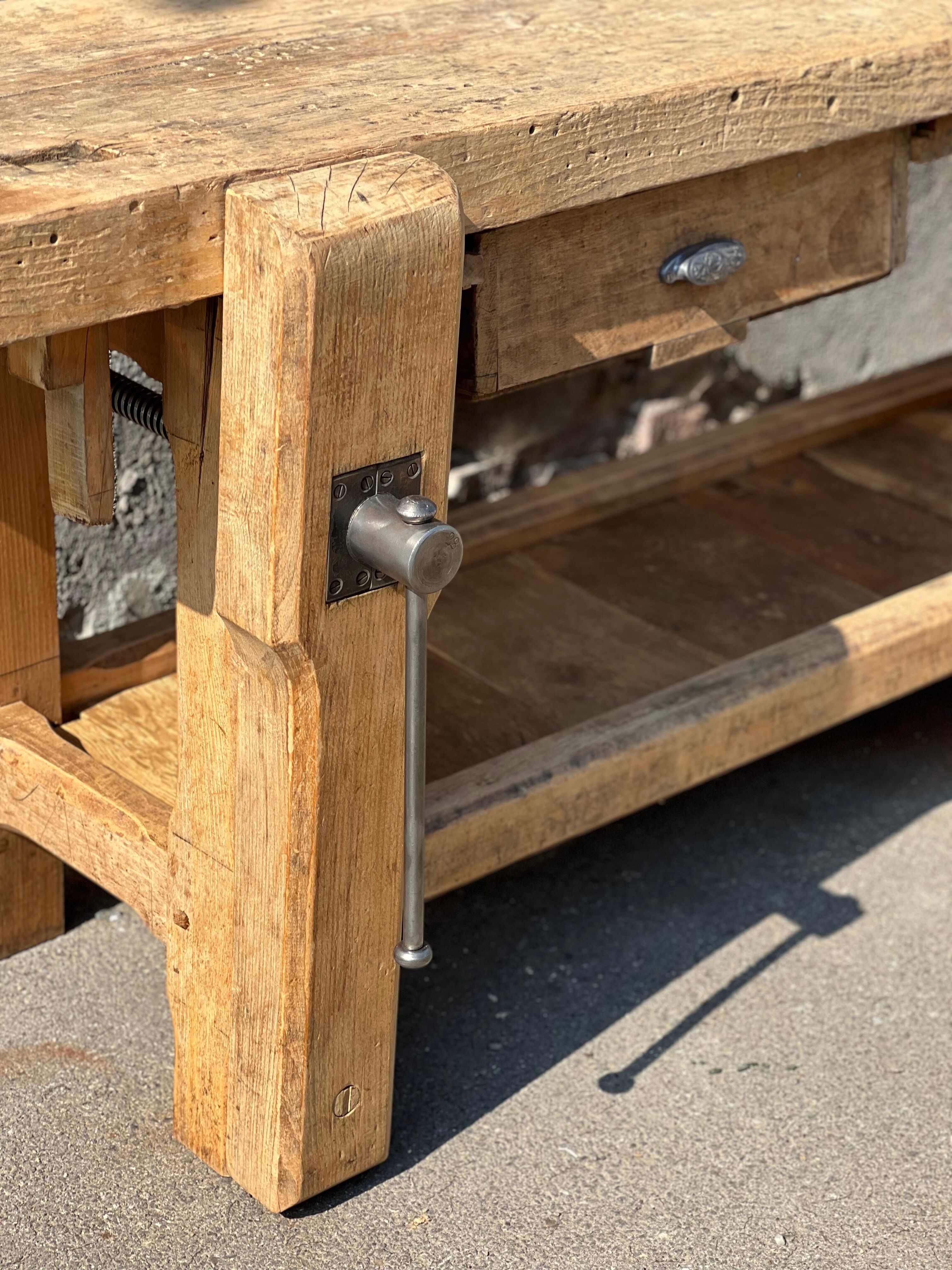 Old workbench renovated