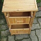 Bamboo bedside