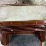 Louis XVI style mahogany cylinder desk 1900s