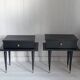 Paire de tables de chevet