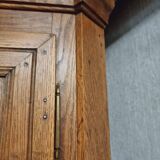 Antique cabinet door furniture panel oak 19th century 140x193cm