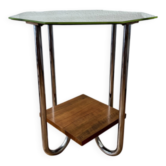 Vintage 1930s Art Deco pedestal table