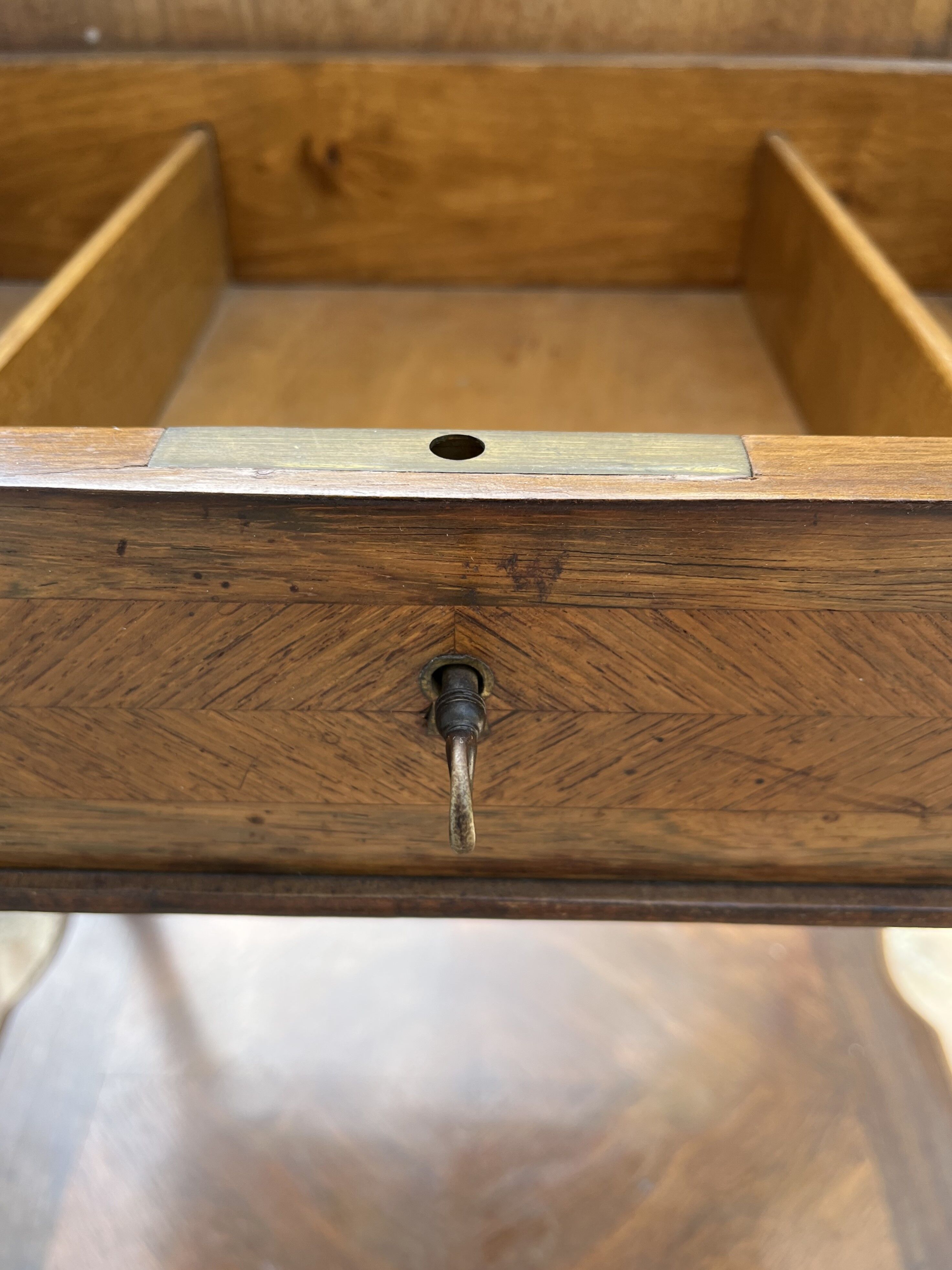 Old wooden seamstress