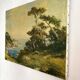 Tableau ancien impression d'art , paysage  Robert Woods 79x61 cm