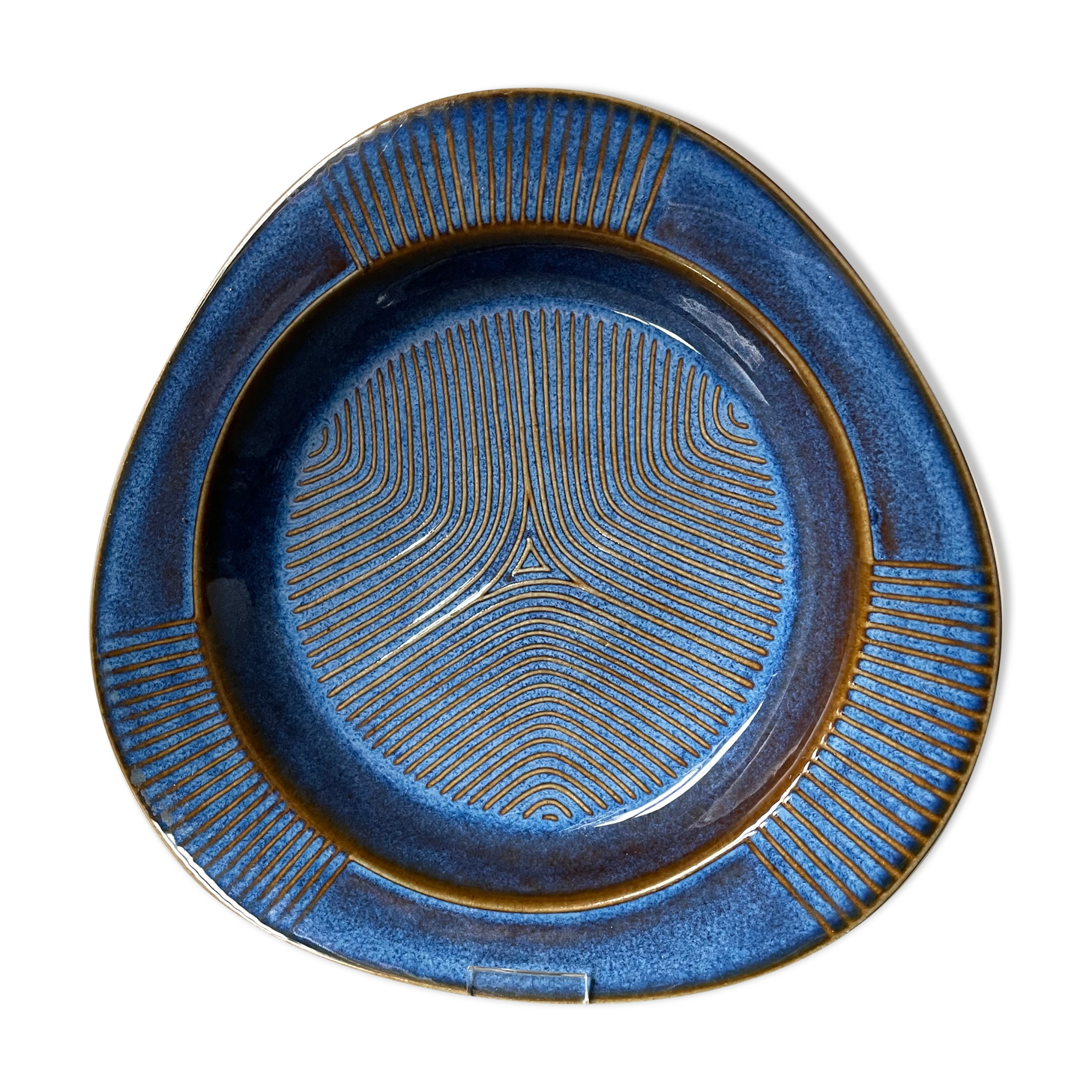 Danish 1960’s decorative plate in stoneware
