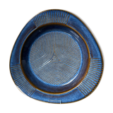 Assiette décorative danoise des années 1960 en grès