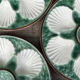 Barbotine oyster plates