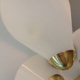 Chandelier 60s brass