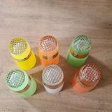 Service 6 glasses to orangeade 50s