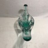 Former center of table glass green