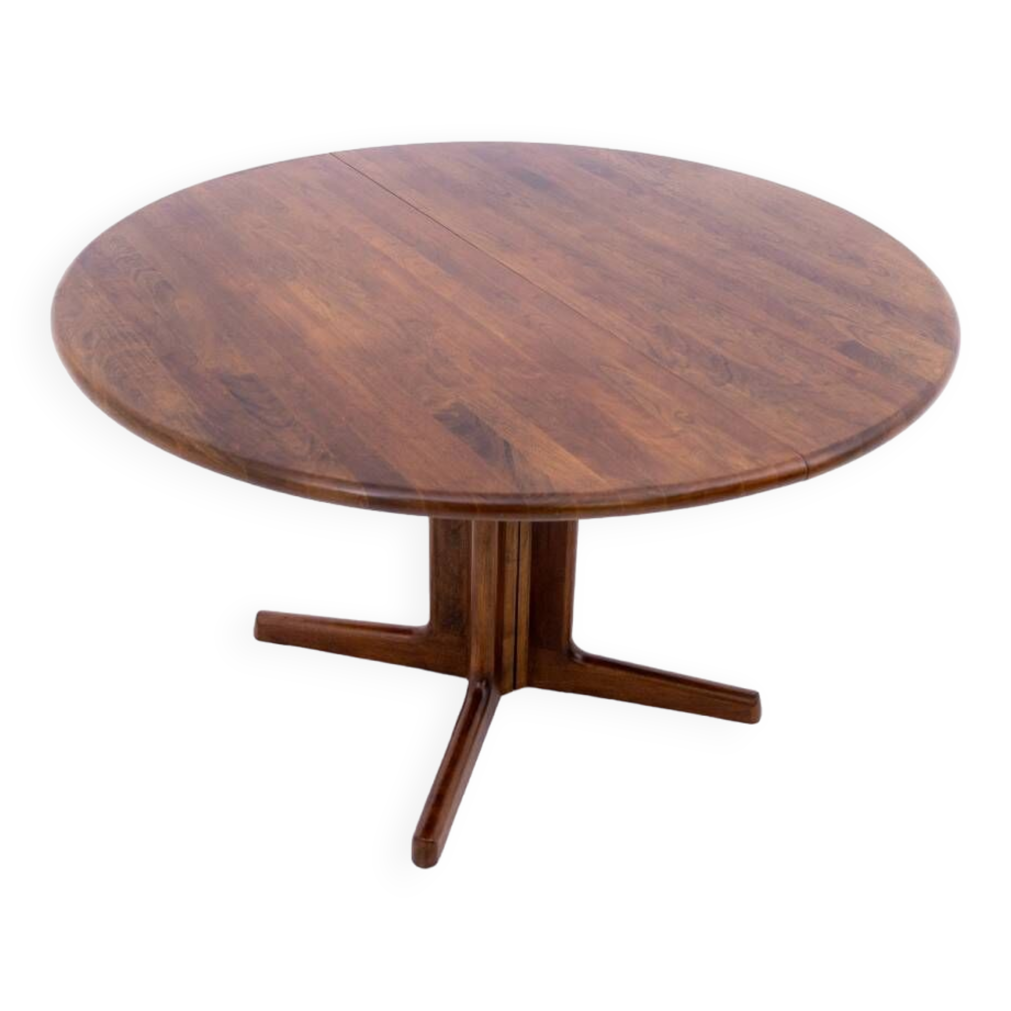 Walnut dining table, mid century modern, Denmark, 1960s.