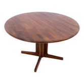 Table à manger en noyer, moderne du milieu du siècle, Danemark, années 1960.