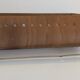 Swedish teak and brass wall lamp