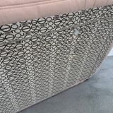 Baby Pink Alcantara 3-Seater Togo by Michel Ducaroy