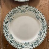 Set of 10 Moulin des loups plates