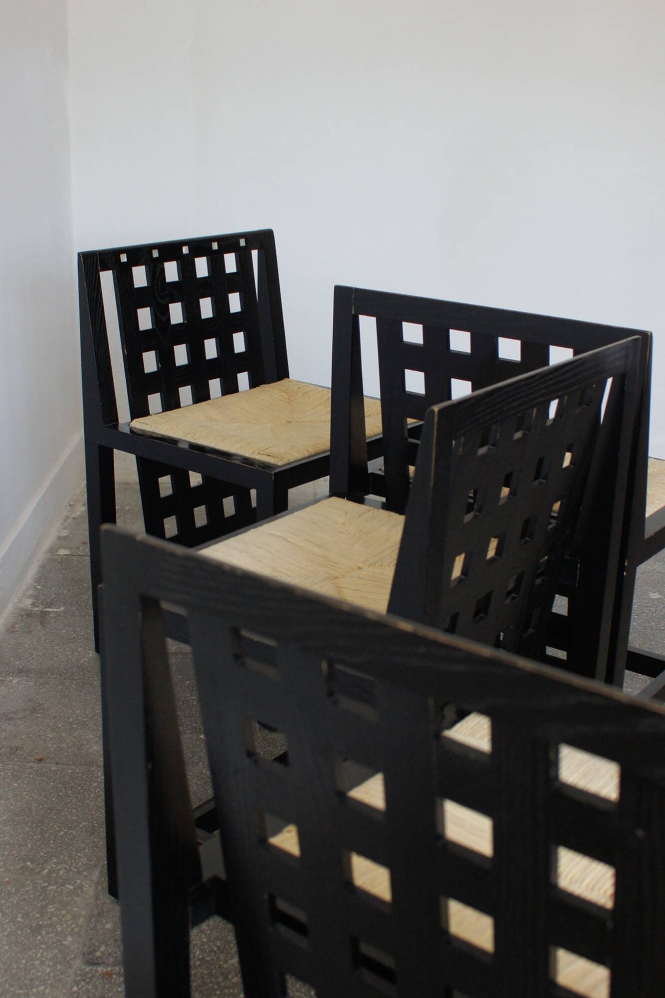 Vintage DS3 Dining Chairs by Charles Rennie Mackintosh for Atelier Internat