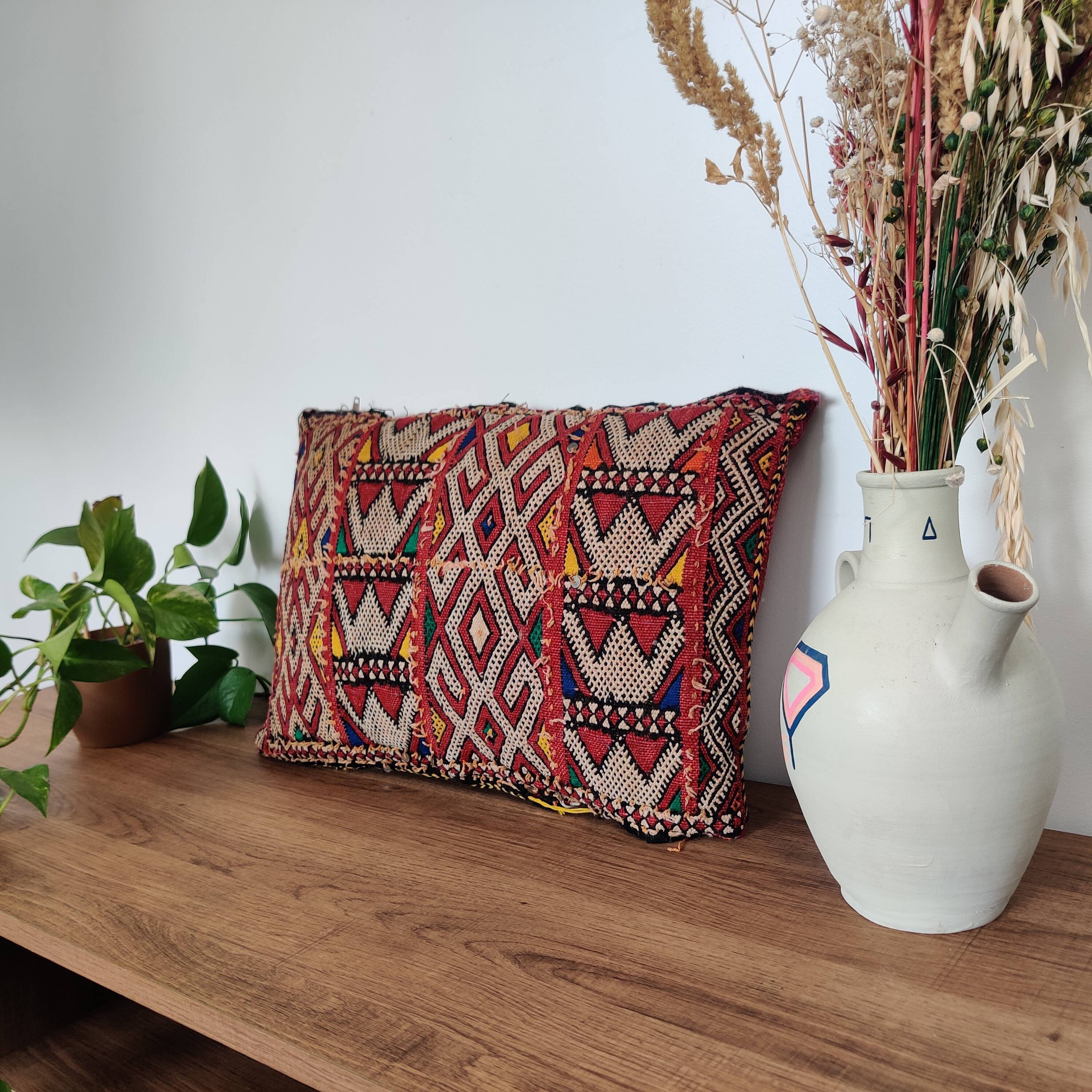 Moroccan Kilim cushion ethnic style