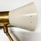 Italian articulated wall light diabolo design 50s