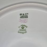 Set of 6 dessert plates Bernardaud Limoges – Art Deco – A714