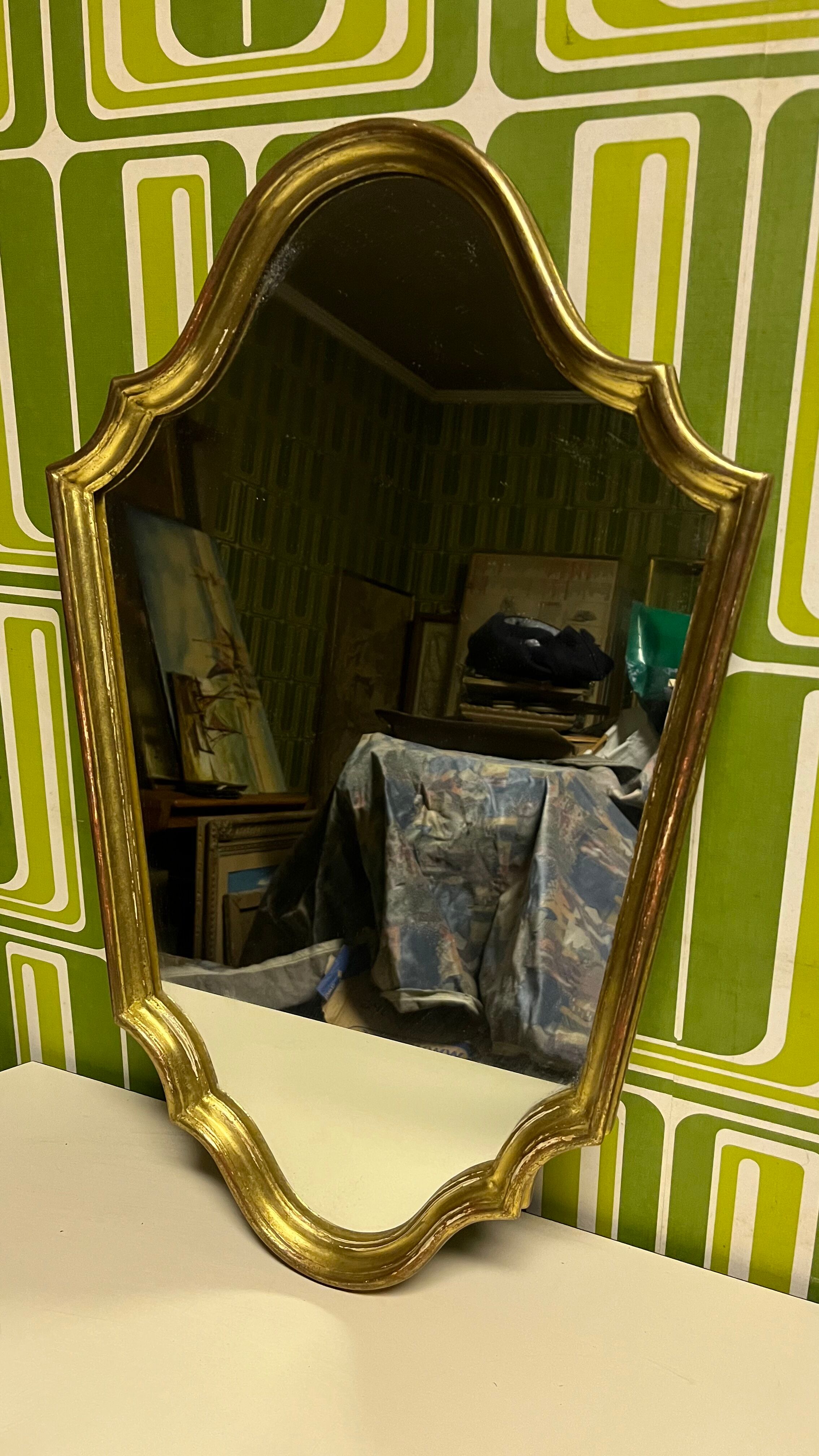 Golden mirror 63x41x2.8