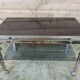 Table basse roulante pivotante