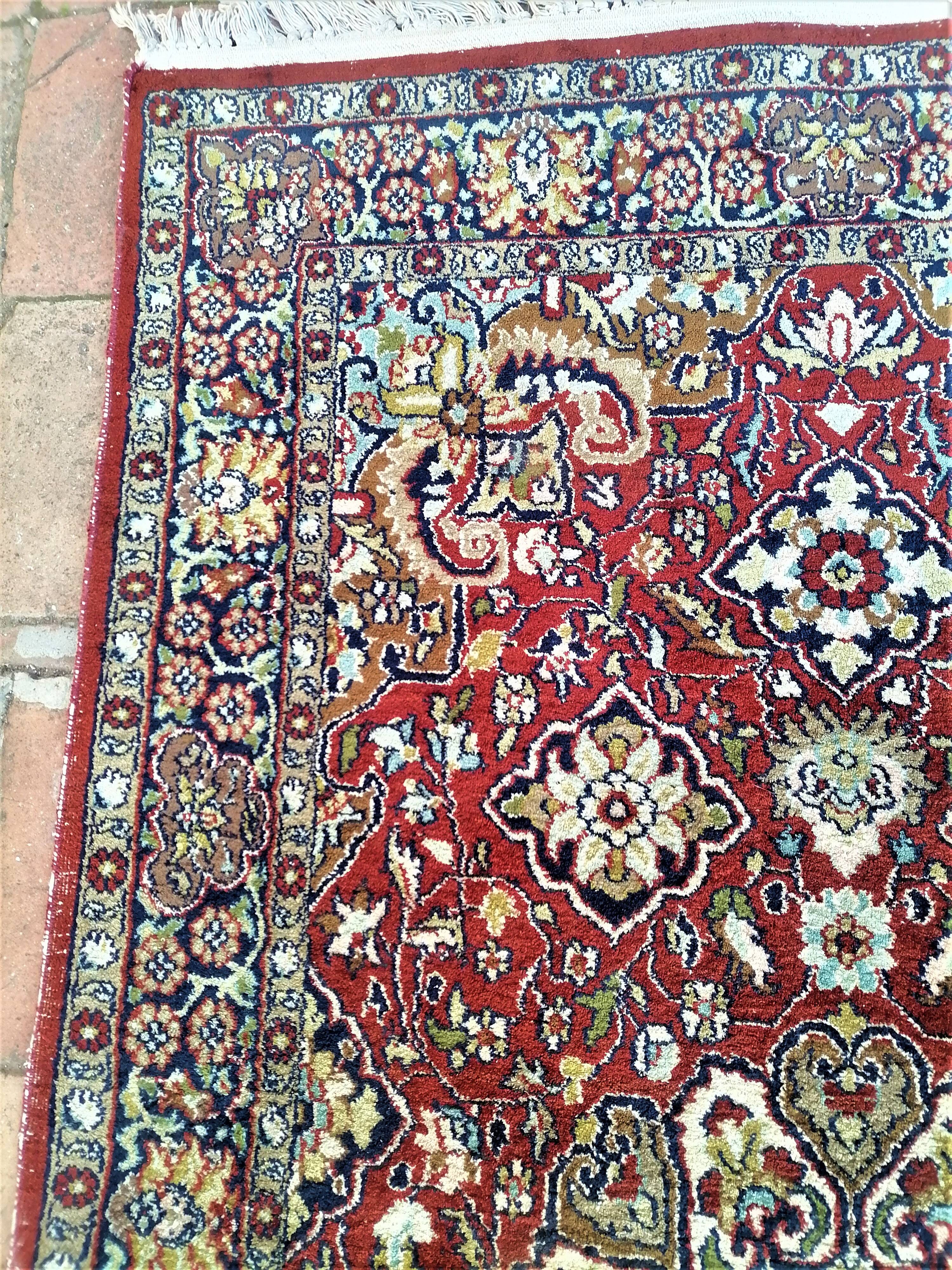 Old oriental carpet 170 x 93 cm