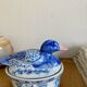 Chinese porcelain duck terrine