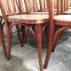 Lot de 18 chaises bistrot Fischel