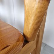 Rainer Daumiller pine wood dining chairs for Hirtshals Savvaerk  1980