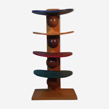 Etagère-rack totem années 80