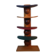 Shelf-rack totem 80s