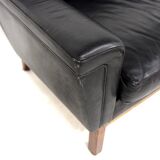 Canapé scandinave "Åland" en cuir, Möbel-Ikéa, Suède, 1960