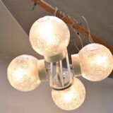 Mid-century Designed Chandelier by Jilove u Decina, 1970's.