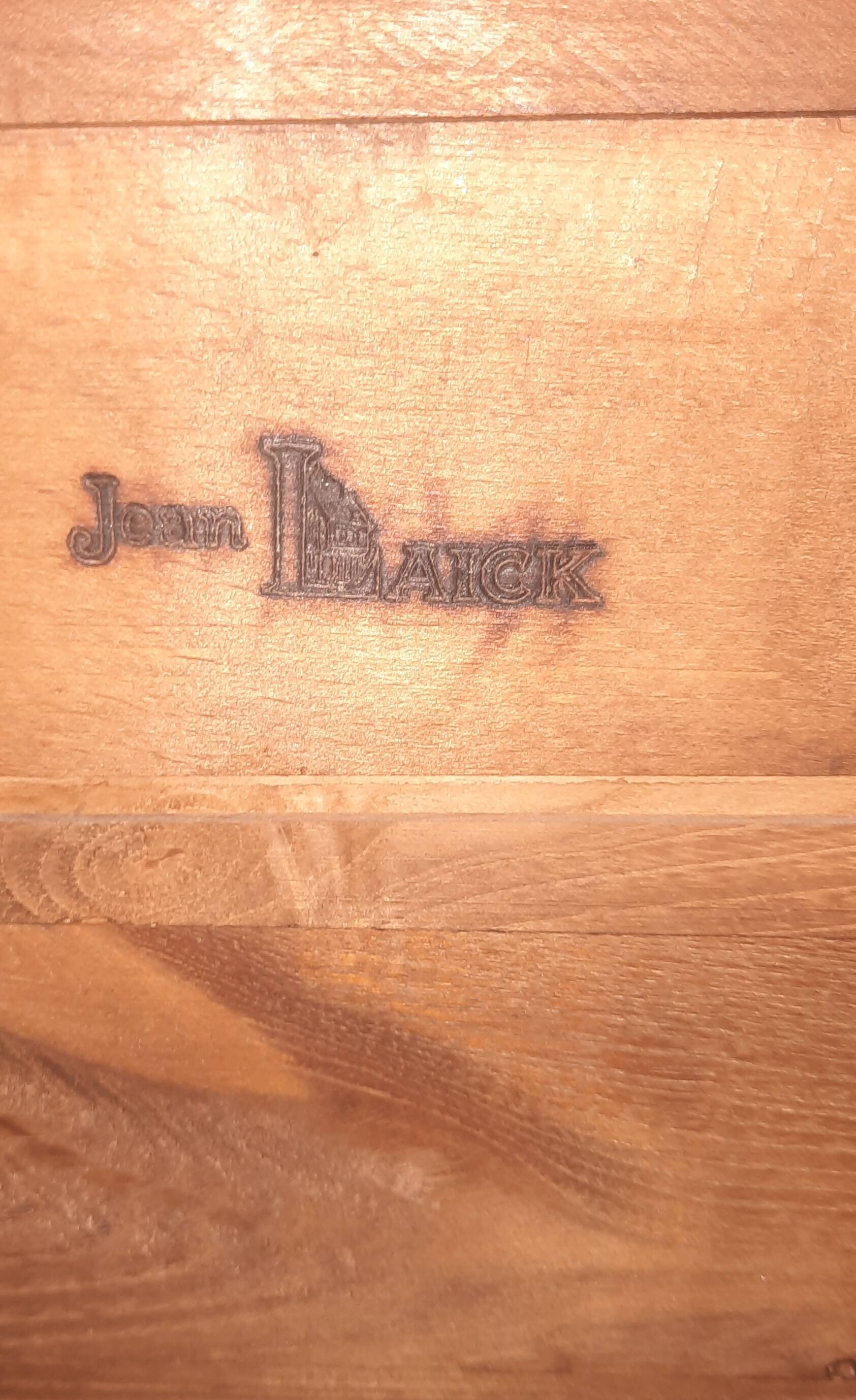 Directoire style wooden chest of drawers