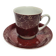 Vintage Polish cup and saucer from Wałbrzych Pottery, 1970s, set of 2