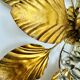 Floral Hollywood Regency Wall or Ceiling Lamp by Hans Kögl