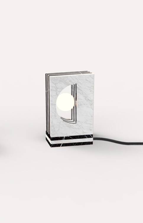 Strates table lamp (Roche Bobois)