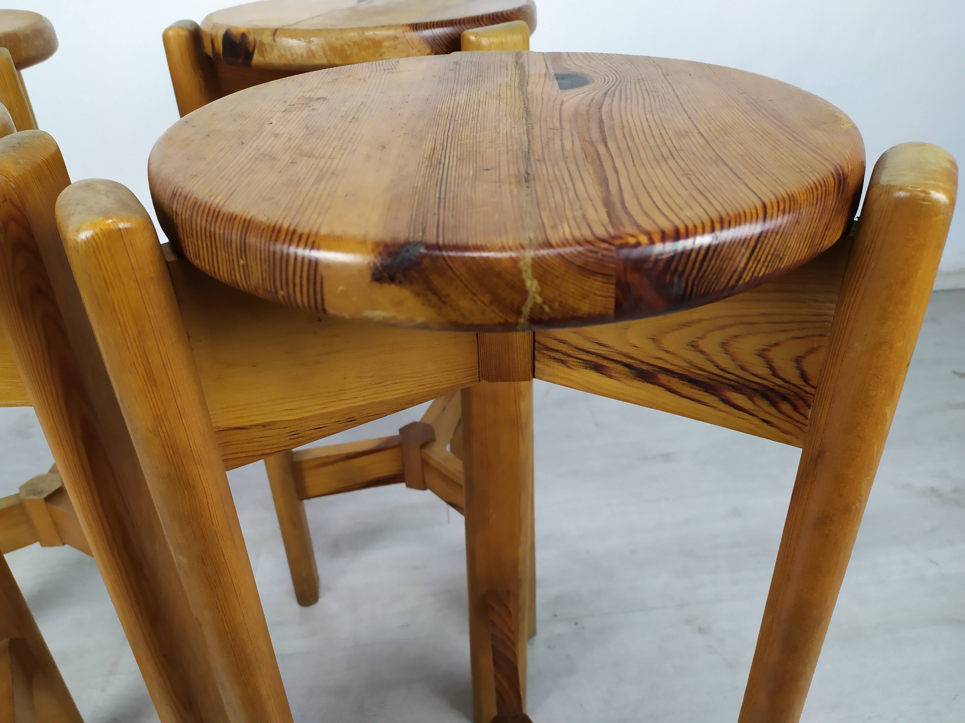 Vintage chalet bar stools