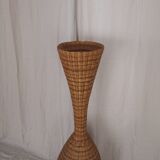 Large wicker vase