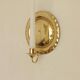 Pair of Swedish Mid-Century Brass Wall Sconces