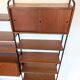 Free-standing teak bookshelf, Italy, 1960s