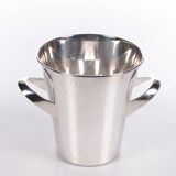 Silver plated designer champagne cooler WMF Kurt Mayer Design, 1950s