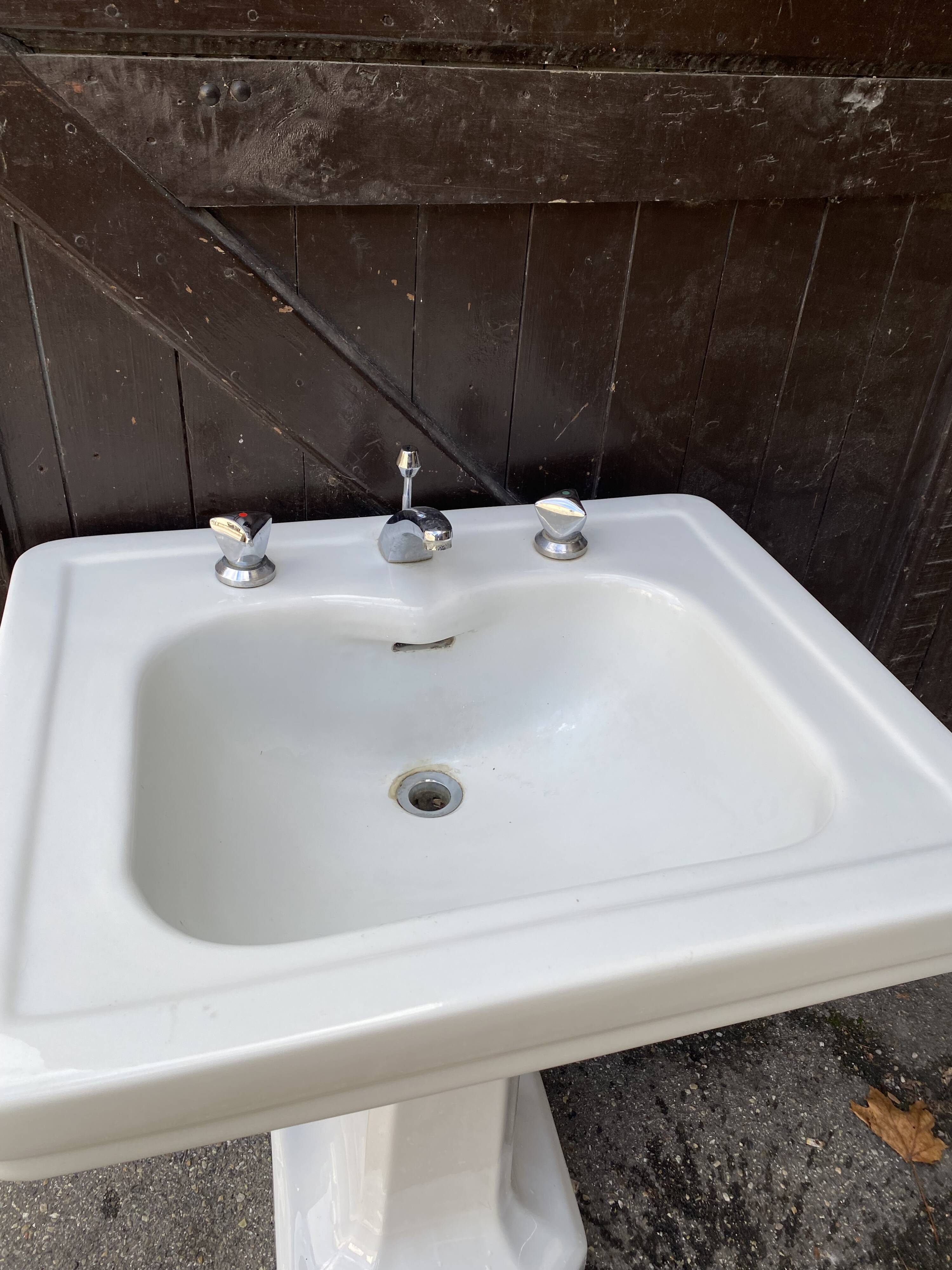 Old art deco sink
