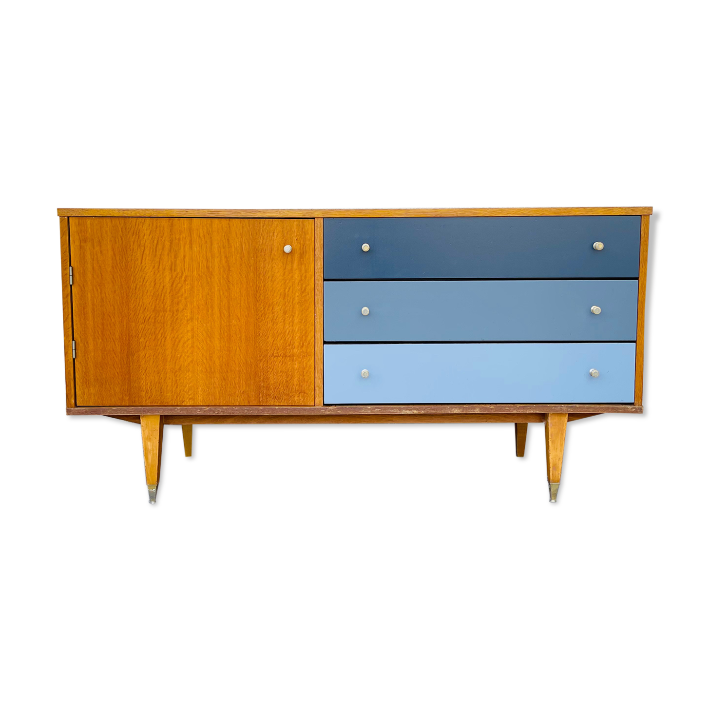 Vintage oak row 1960