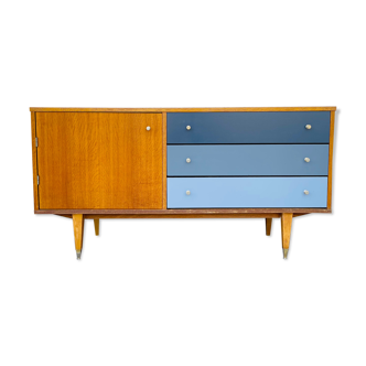 Vintage oak row 1960