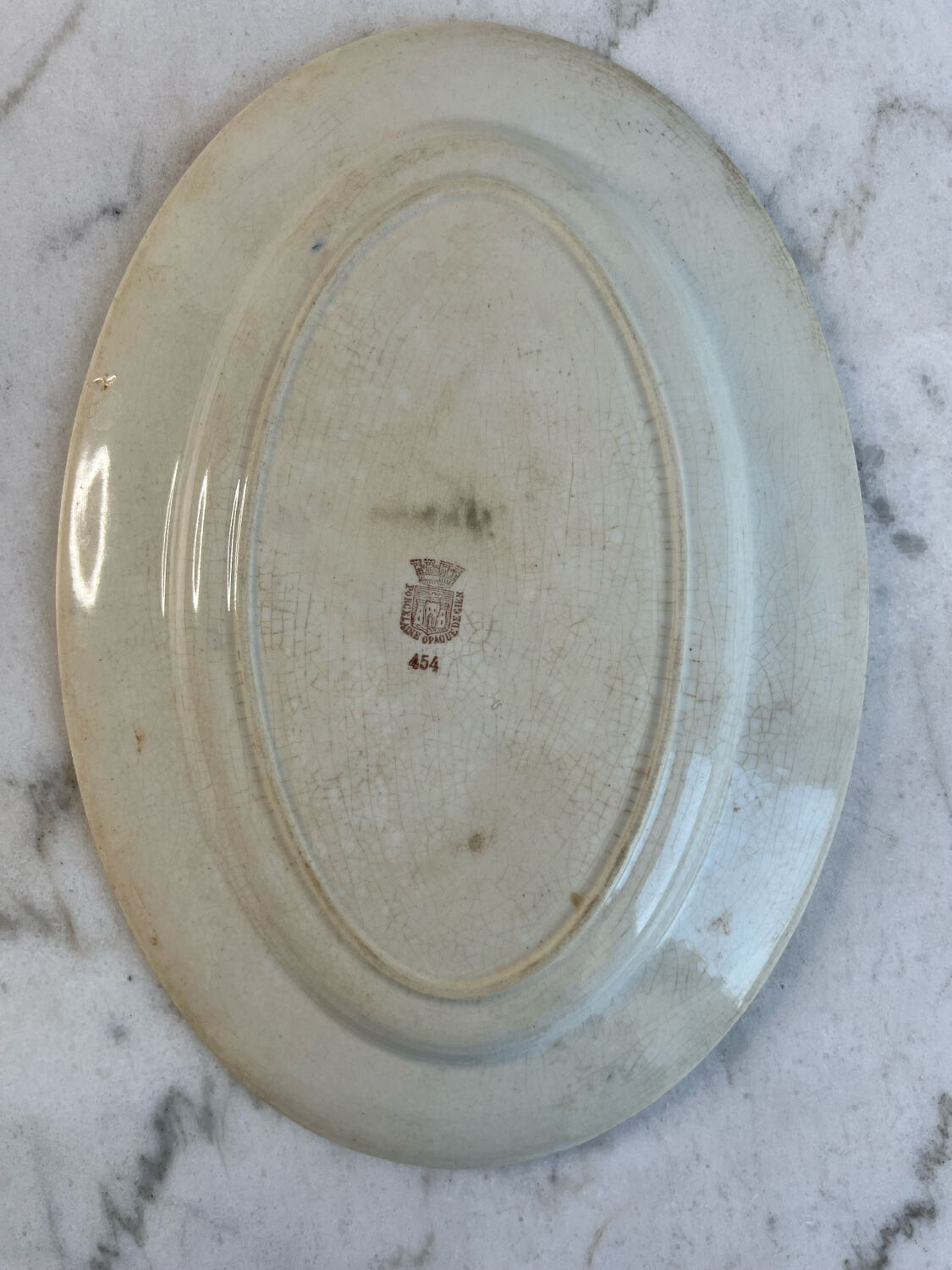Plat de présentation gien