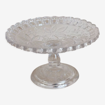 Display cup in molded crystal sheets