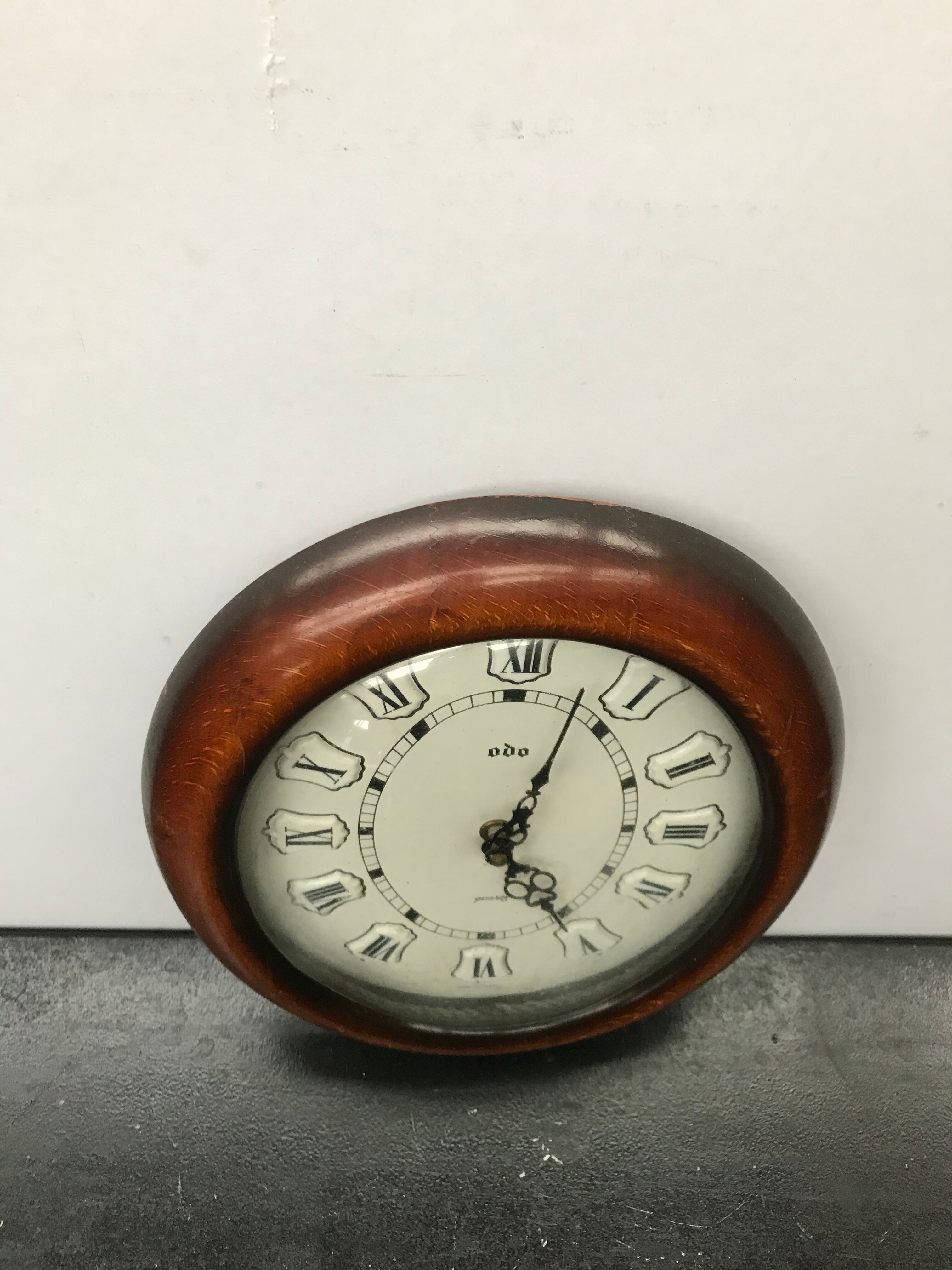 Odo wood old clock - 70s