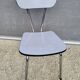 Chaise 1970 Formica gris